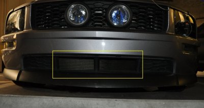 Intercooler for mustang supercharger outlined.jpg
