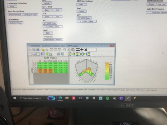 Ford OEM BKT Spark Advance Transient Load Spark Adder Map.JPG