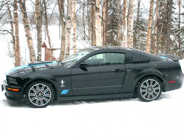 1-12-14 new tires and rims in the snow.